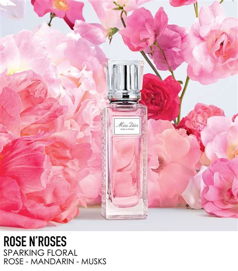 miss dior rose n roses roller pearl|miss dior absolutely blooming rollerball.